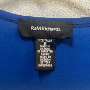 R&M Richards Women's Blue Cardigan